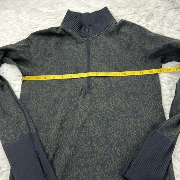 Lululemon Rest Less 1/2 Zip Black / Armory - Picture 4 of 6